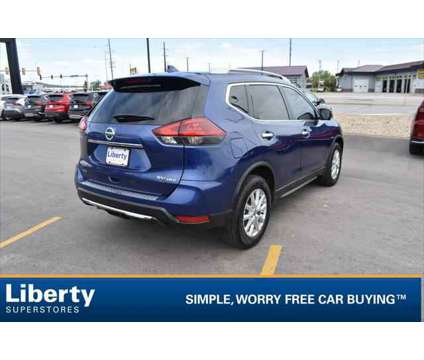 2018 Nissan Rogue SV is a Blue 2018 Nissan Rogue SV Station Wagon in Rapid City SD