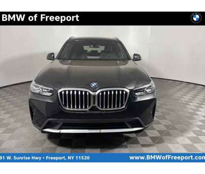 2024 BMW X3 xDrive30i is a Black 2024 BMW X3 xDrive30i SUV in Freeport NY