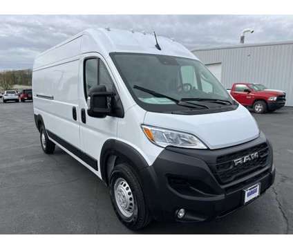 2024 Ram ProMaster 2500 High Roof is a White 2024 RAM ProMaster 2500 High Roof Van in Freeport IL