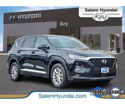 2020 Hyundai Santa Fe SEL is a Black 2020 Hyundai Santa Fe SUV in Salem NH