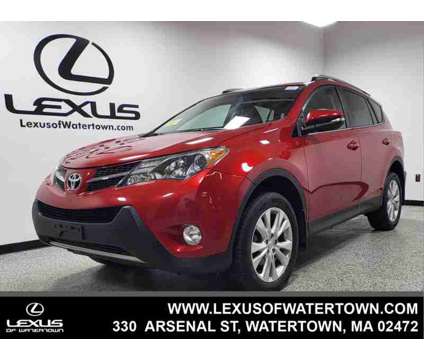 2013 Toyota RAV4 Limited is a Red 2013 Toyota RAV4 Limited SUV in Watertown MA