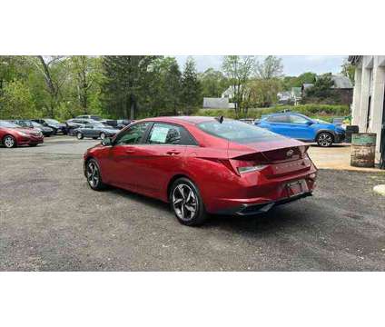 2023 Hyundai Elantra Limited is a Red 2023 Hyundai Elantra Limited Sedan in Danbury CT