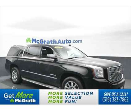 2015 GMC Yukon XL Denali is a Black 2015 GMC Yukon XL Denali SUV in Dubuque IA