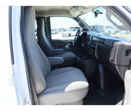 2023 Chevrolet Express Passenger RWD 3500 Extended Wheelbase LS is a White 2023 Chevrolet Express Van in Friendswood TX