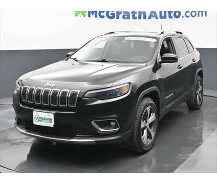 2019 Jeep Cherokee Limited 4x4 is a Black 2019 Jeep Cherokee Limited SUV in Dubuque IA