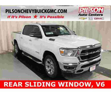 2019 Ram 1500 Big Horn/Lone Star is a White 2019 RAM 1500 Model Big Horn Car for Sale in Clinton IN