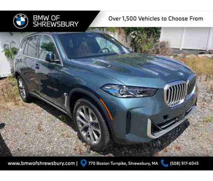 2025 BMW X5 xDrive40i is a Blue 2025 BMW X5 4.6is SUV in Shrewsbury MA