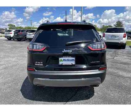 2021 Jeep Cherokee Limited 4X4 is a Black 2021 Jeep Cherokee Limited SUV in Dubuque IA