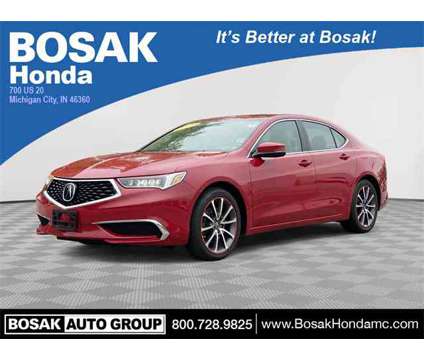 2018 Acura TLX 3.5L V6 is a Red 2018 Acura TLX Sedan in Michigan City IN