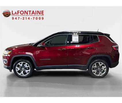 2021 Jeep Compass Limited is a Red 2021 Jeep Compass Limited SUV in Walled Lake MI