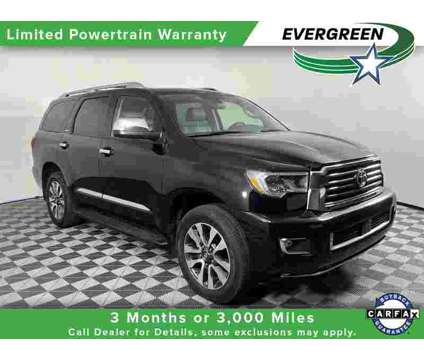 2020 Toyota Sequoia Limited 4wd is a Black 2020 Toyota Sequoia Limited SUV in Issaquah WA