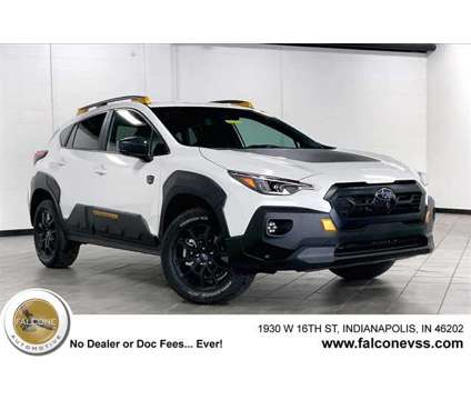 2024 Subaru Crosstrek Wilderness is a White 2024 Subaru Crosstrek 2.0i SUV in Indianapolis IN