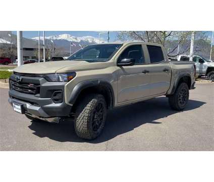 2024 Chevrolet Colorado Trail Boss is a Tan 2024 Chevrolet Colorado Truck in Colorado Springs CO