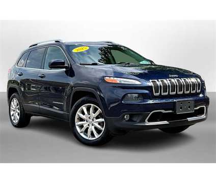 2015 Jeep Cherokee Limited is a Blue 2015 Jeep Cherokee Limited SUV in Durand MI