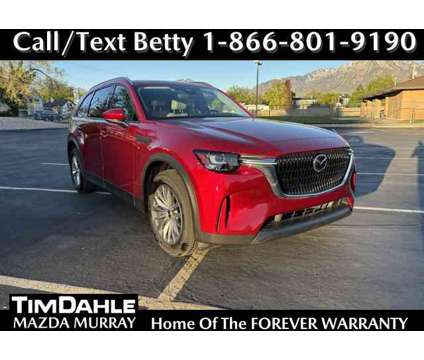 2024 Mazda CX-90 3.3 Turbo Preferred Plus AWD is a Red 2024 Mazda CX-9 SUV in Salt Lake City UT