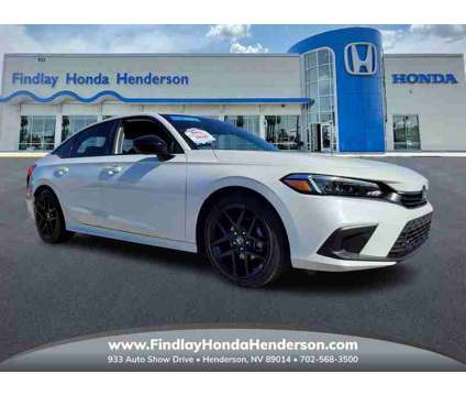 2022 Honda Civic Sport is a Silver, White 2022 Honda Civic Sport Sedan in Henderson NV