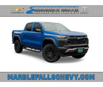 2024 Chevrolet Colorado Trail Boss is a Blue 2024 Chevrolet Colorado Truck in Marble Falls TX