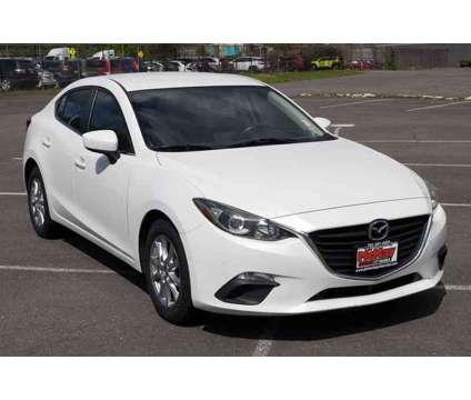 2016 Mazda Mazda3 i Sport is a White 2016 Mazda MAZDA 3 i Sport Sedan in Fairfax VA