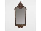 Hand Painted and Carved Tall Mirror, China circa 1770-1800