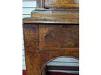 Antique English William & Mary Burl Walnut Cabinet On Stand, Late 17th Century