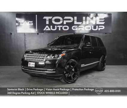 2017 Land Rover Range Rover for sale is a Black 2017 Land Rover Range Rover Car for Sale in Kent WA