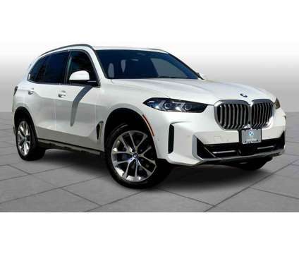 2024UsedBMWUsedX5UsedSports Activity Vehicle is a White 2024 BMW X5 Car for Sale in Rockland MA