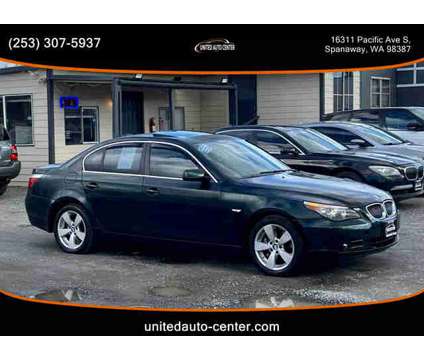 2007 BMW 5 Series for sale is a Green 2007 BMW 5-Series Car for Sale in Spanaway WA