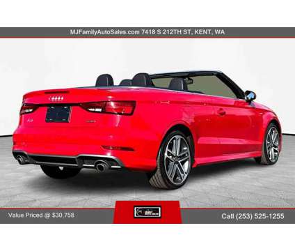 2019 Audi A3 for sale is a Red 2019 Audi A3 3.2 quattro Car for Sale in Kent WA