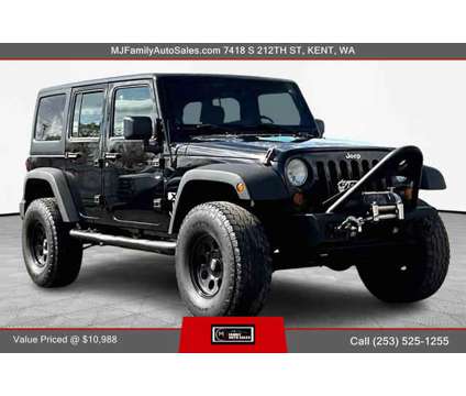 2008 Jeep Wrangler for sale is a Black 2008 Jeep Wrangler Car for Sale in Kent WA