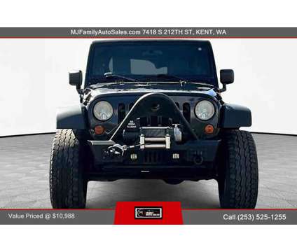 2008 Jeep Wrangler for sale is a Black 2008 Jeep Wrangler Car for Sale in Kent WA