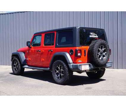 2019 Jeep Wrangler Unlimited for sale is a Red 2019 Jeep Wrangler Unlimited Car for Sale in Greeley CO