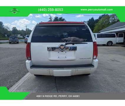 2013 Cadillac Escalade for sale is a White 2013 Cadillac Escalade Car for Sale in Perry OH