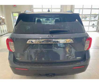 2021UsedFordUsedExplorerUsed4WD is a Blue 2021 Ford Explorer Car for Sale in Milwaukee WI