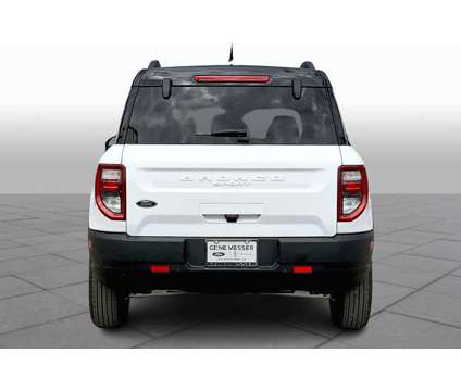 2024NewFordNewBronco SportNew4x4 is a White 2024 Ford Bronco Car for Sale in Lubbock TX