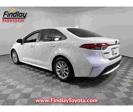 2022UsedToyotaUsedCorolla is a White 2022 Toyota Corolla LE Sedan in Henderson NV