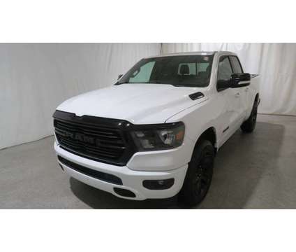 2021UsedRamUsed1500Used4x4 Quad Cab 6 4 Box is a White 2021 RAM 1500 Model Car for Sale in Brunswick OH