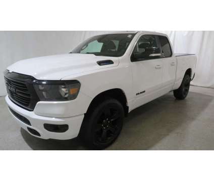 2021UsedRamUsed1500Used4x4 Quad Cab 6 4 Box is a White 2021 RAM 1500 Model Car for Sale in Brunswick OH