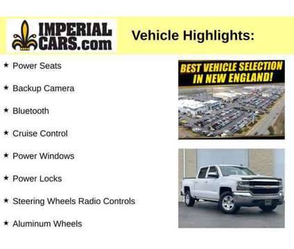 2016UsedChevroletUsedSilverado 1500Used4WD Crew Cab 143.5 is a White 2016 Chevrolet Silverado 1500 LT Car for Sale in Mendon MA