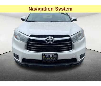 2016UsedToyotaUsedHighlander is a White 2016 Toyota Highlander XLE Car for Sale in Mendon MA