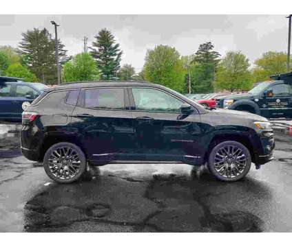 2022UsedJeepUsedCompassUsed4x4 is a Black 2022 Jeep Compass Car for Sale in Litchfield CT