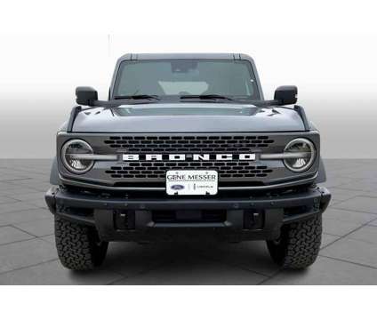 2024NewFordNewBroncoNew4 Door Advanced 4x4 is a Grey 2024 Ford Bronco Car for Sale in Amarillo TX