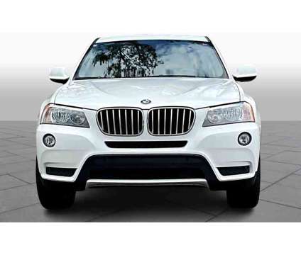 2014UsedBMWUsedX3UsedAWD 4dr is a White 2014 BMW X3 Car for Sale in Bluffton SC