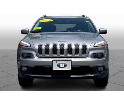 2015UsedJeepUsedCherokeeUsed4WD 4dr is a Silver 2015 Jeep Cherokee Car for Sale in Rockland MA