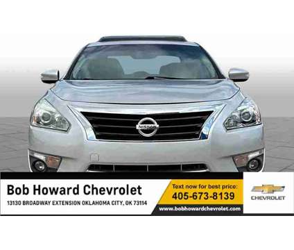 2013UsedNissanUsedAltimaUsed4dr Sdn I4 is a Silver 2013 Nissan Altima Car for Sale in Oklahoma City OK