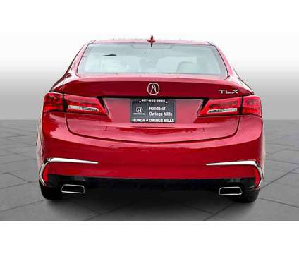 2018UsedAcuraUsedTLXUsed3.5L FWD is a Red 2018 Acura TLX Car for Sale in Owings Mills MD