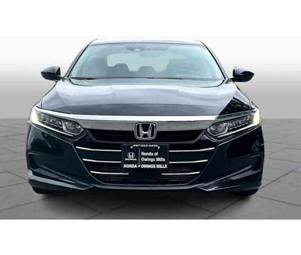2021UsedHondaUsedAccordUsed1.5 CVT is a Black 2021 Honda Accord Car for Sale in Owings Mills MD