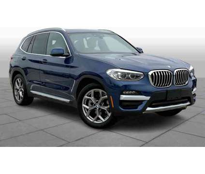 2021UsedBMWUsedX3UsedSports Activity Vehicle is a Blue 2021 BMW X3 Car for Sale in League City TX