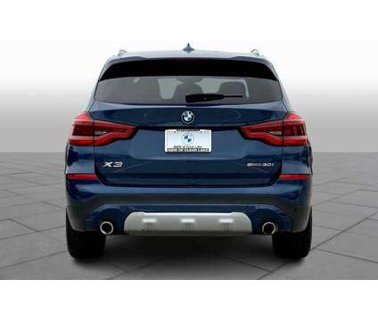 2021UsedBMWUsedX3UsedSports Activity Vehicle is a Blue 2021 BMW X3 Car for Sale in League City TX