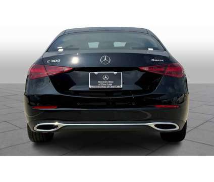 2024NewMercedes-BenzNewC-ClassNew4MATIC Sedan is a Black 2024 Mercedes-Benz C Class Sedan in League City TX