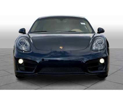 2014UsedPorscheUsedCaymanUsed2dr Cpe is a Blue 2014 Porsche Cayman Car for Sale in Houston TX